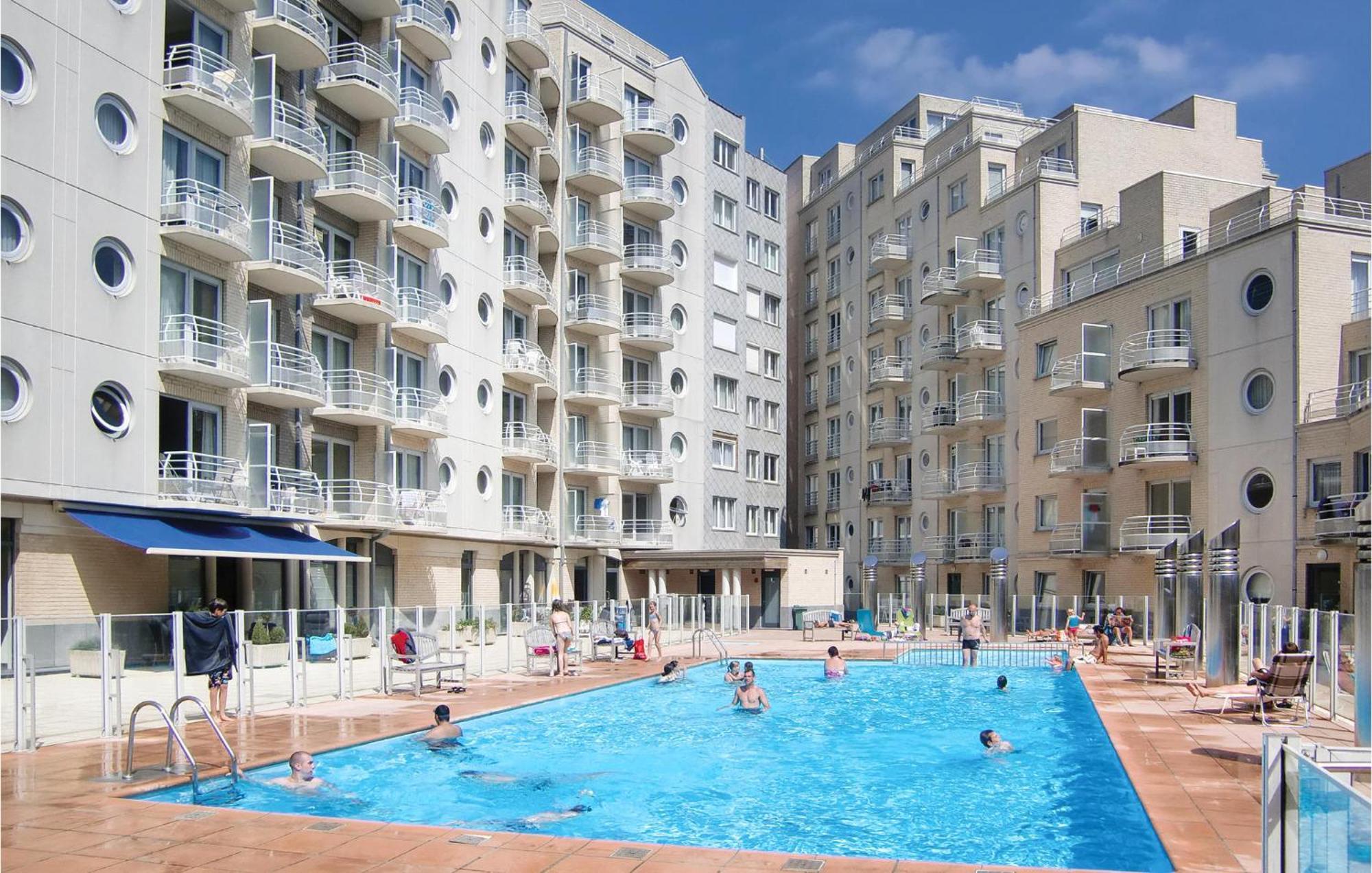 Ferienwohnung Residentie Zeezicht Ostende Exterior foto