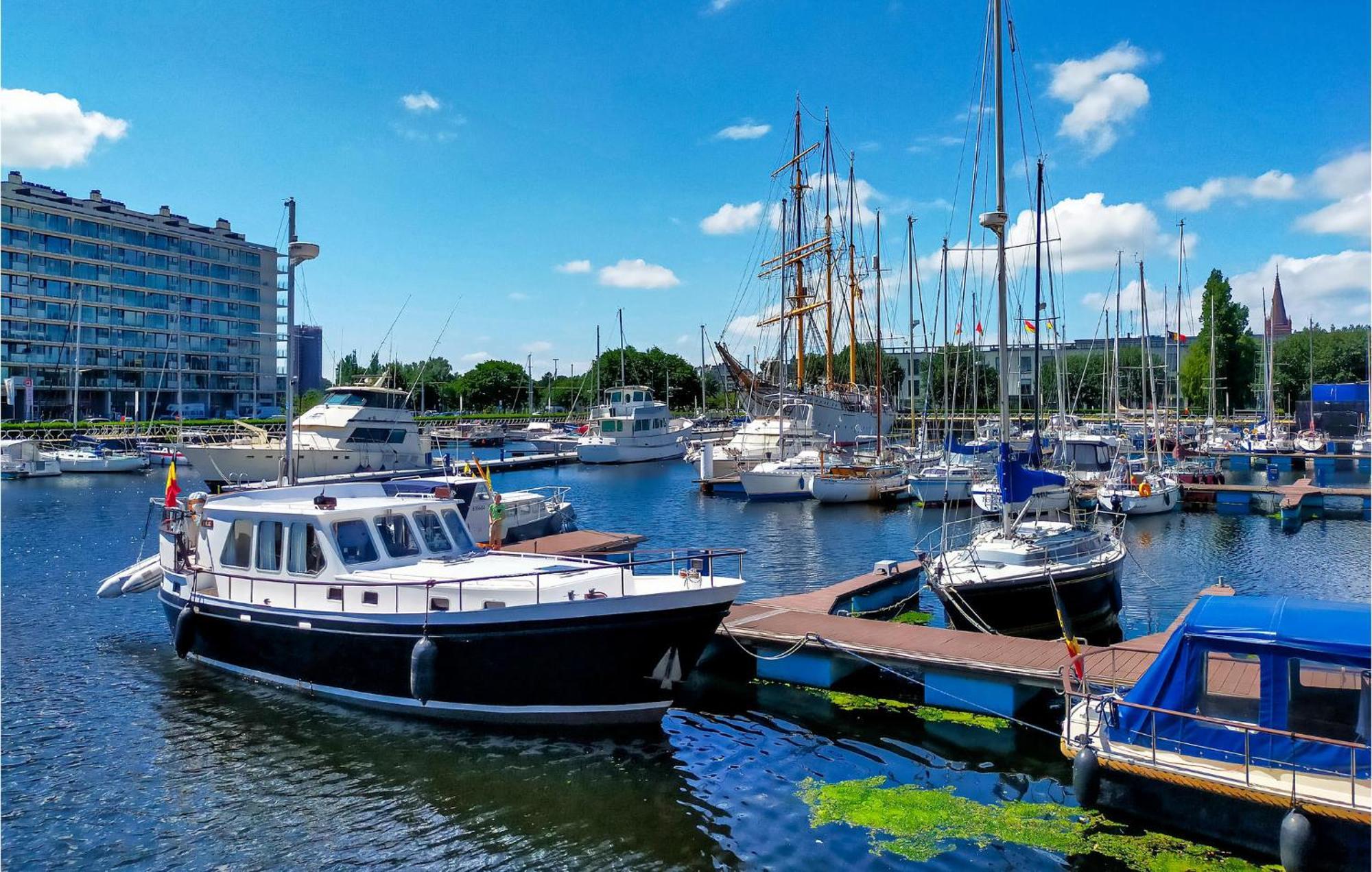 Ferienwohnung Residentie Zeezicht Ostende Exterior foto